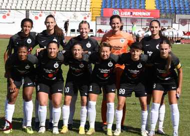 Universitatea Olimpia Cluj s-a calificat dramatic, după lovituri de departajare, în runda doi a UEFA Women’s Champions League