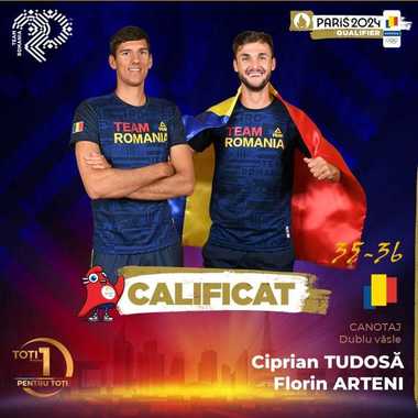 Canotaj: Încă o ambarcaţiune calificată la JO. Team Romania a ajuns la 36 de sportivi calificaţi pentru Paris