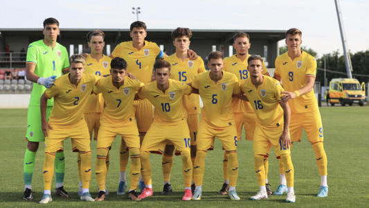Naţionala U19 a pierdut primul meci de verificare cu Israel, scor 1-2
