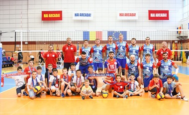 Volei masculin: Arcada Galaţi a câştigat turneul amical organizat pe teren propriu