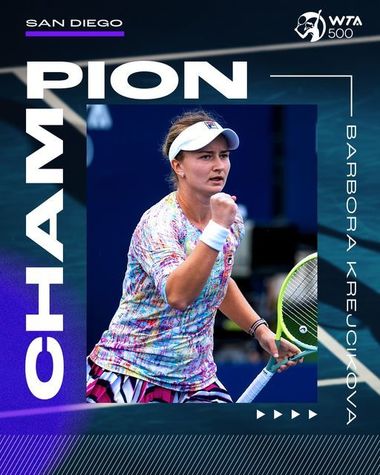 Barbora Krejcikova a câştigat turneul de la San Diego şi la simplu şi la dublu