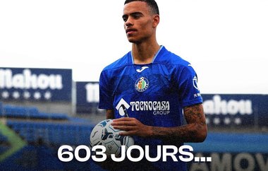 Mason Greenwood a jucat primul său meci după 603 zile de pauză