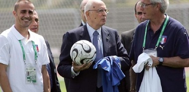 Minut de reculegere la toate meciurile din Italia în memoria preşedintelui Napolitano