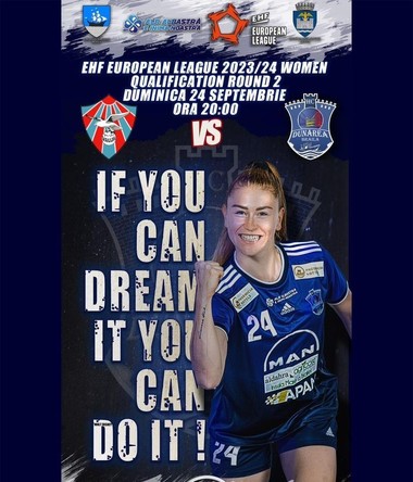 Handbal feminin: Valur – Dunărea Brăila, scor 29-30, în turul 2 al European League