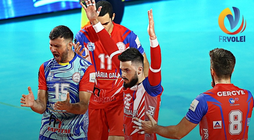 Volei: CSM Arcada Galaţi a câştigat Supercupa României la masculin