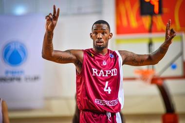 Baschet masculin: Rapid Bucureşti, a doua victorie în preliminariile FIBA Europe Cup