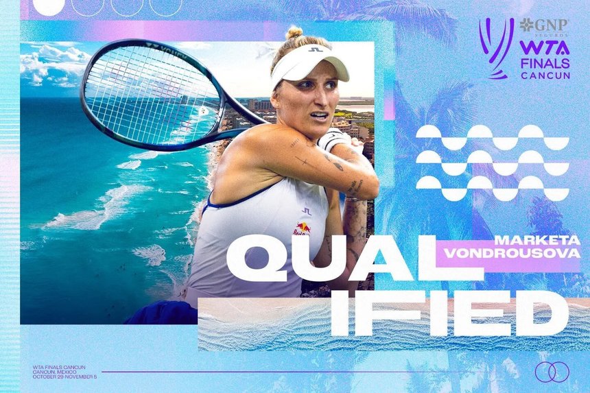 Tenis: Vondrousova, Jabeur şi Muchova sunt ultimele calificate pentru WTA Finals 2023