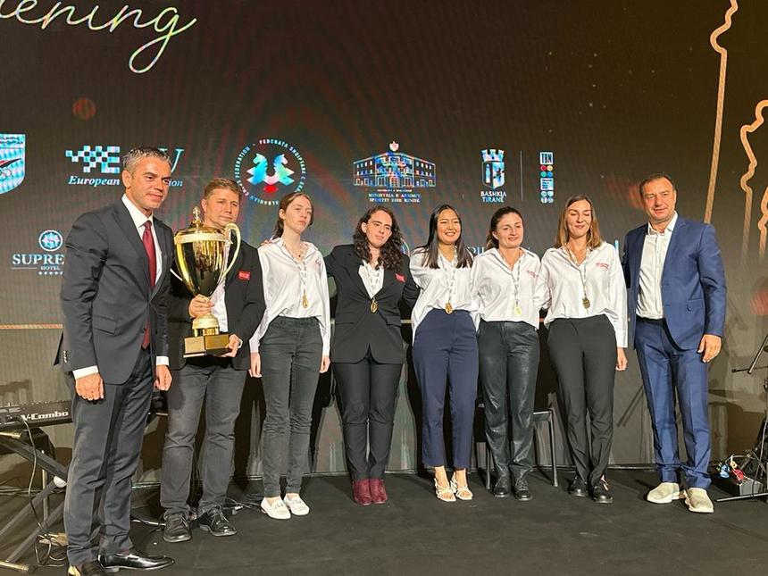 Aur la la Cupa Europeană a Cluburilor, performanţă istorică pentru România şi pentru şahul românesc