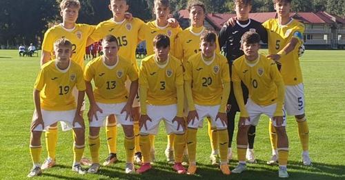 România U15 a câştigat cu scorul de 6-1 al doilea meci amical împotriva Moldovei U15
