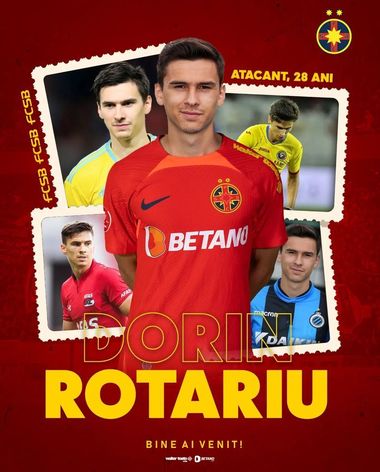 Dorin Rotariu a semnat cu FCSB