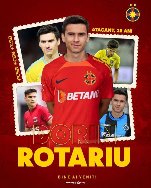 Dorin Rotariu a semnat cu FCSB