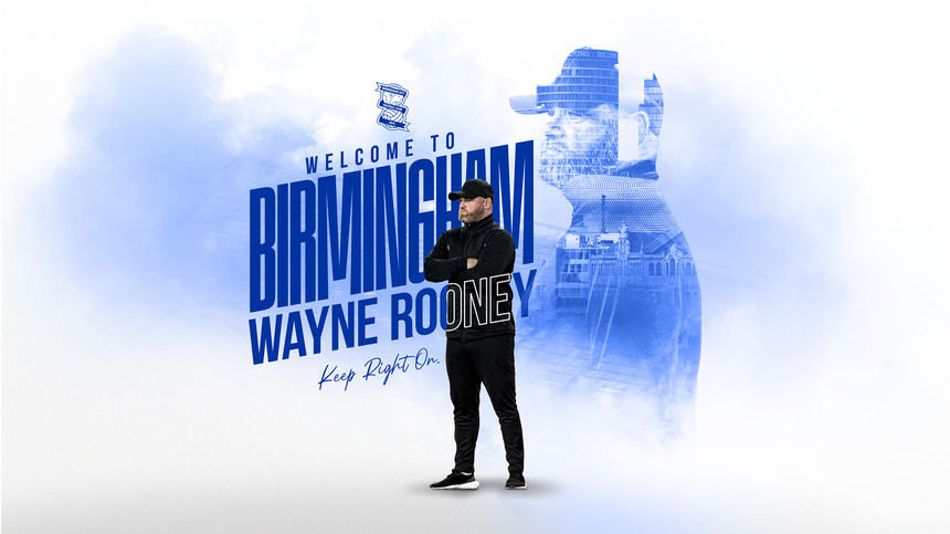 Birmingham City anunţă numirea lui Wayne Rooney în funcţia de antrenor principal