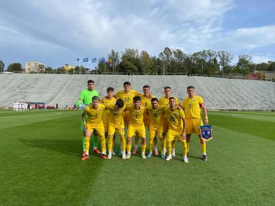 România U19: Remiză în faţa Finlandei în debutul turneului de calificare la EURO 2024