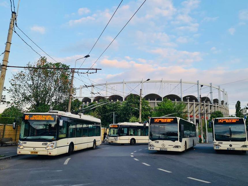 Asociaţia de Dezvoltare Intercomunitară pentru Transport Public Bucureşti – Ilfov : Cinci linii, cu program prelungit pentru meciul România – Andorra