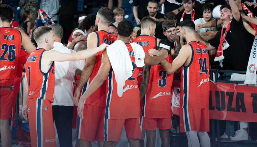 Baschet masculin: CSM Oradea, învinsă la debutul în grupa J a FIBA Europe Cup