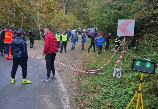 CN de Viteză în Coastă: Spectatorul accidentat, transferat cu elicopterul la un spital din Capitală