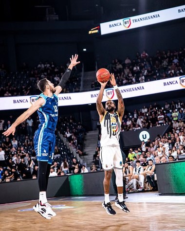 Baschet masculin, EuroCup: U BT Cluj, a treia victorie în grupa B, pe teren propriu, cu Buducnost