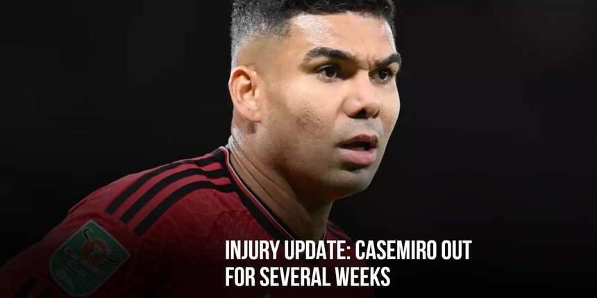 Manchester United: Casemiro s-a accidentat la muşchii ischiogambieri şi va lipsi timp de câteva săptămâni