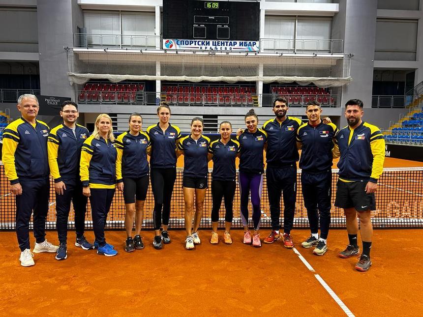 Tenis: Gabriela Ruse - Mia Ristic, primul meci al întâlnirii România-Serbia, din Billie Jean King Cup