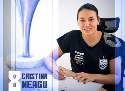 Cristina Neagu şi-a prelungit contractul cu CSM Bucureşti