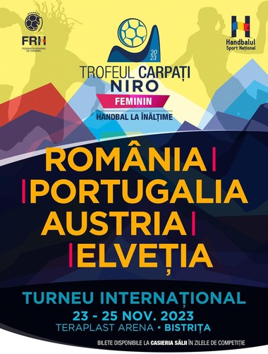 Handbal feminin: România – Elveţia, în primul meci la Trofeul Carpaţi, înaintea plecării la Campionatul Mondial