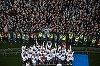 După o întrerupere lungă a meciului cu Elfsborg, Malmö a fost încoronată campioană a Suediei