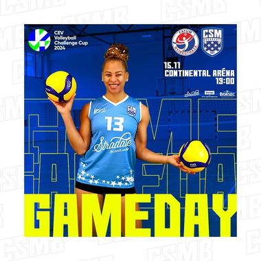 Volei feminin: CSM Bucureşti, a treia echipă din România calificată în optimile Challenge Cup