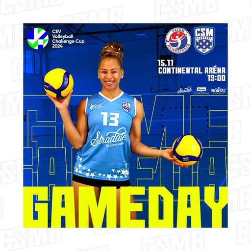 Volei feminin: CSM Bucureşti, a treia echipă din România calificată în optimile Challenge Cup