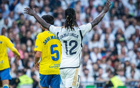 Real Madrid: Camavinga a suferit o ruptură a ligamentului drept
