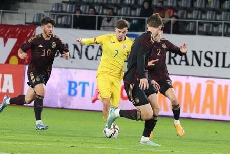 România U20 încheie anul în Elite League cu o înfrângere în faţa Germaniei. Germanii au marcat în minutul 90+3