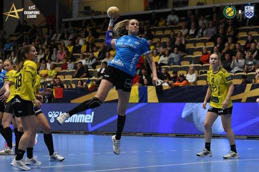 Handbal feminin: CSM Bucureşti, victorie în deplasare cu DVSC Debrecen, în grupa A din Liga Campionilor
