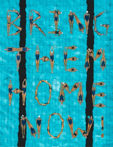 Echipa Israelului de înot sincron cere eliberarea ostaticilor ţinuţi în Gaza: “Bring them home now!”