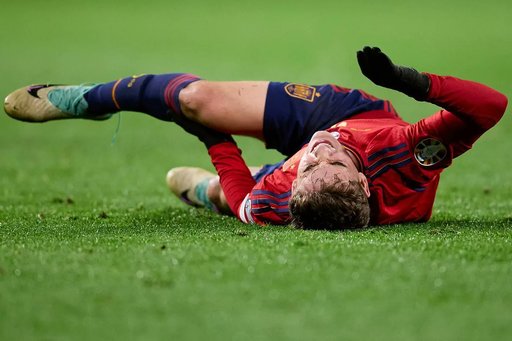 Preliminarii Euro 2024: Îngrijorare în privinţa lui Gavi, care a părăsit terenul accidentat la meciul dintre Spania şi Georgia