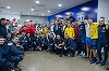 Marcel Ciolacu, alături de echipa naţională înaintea meciului tricolorilor cu Elveţia: “Suntem mândri de voi!”. Premierul a primit un tricou de la Răzvan Burleanu - FOTO