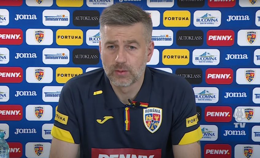 Selecţionerul Iordănescu: Românii să fie mândri de echipa lor. Uniţi suntem tot timpul mai puternici