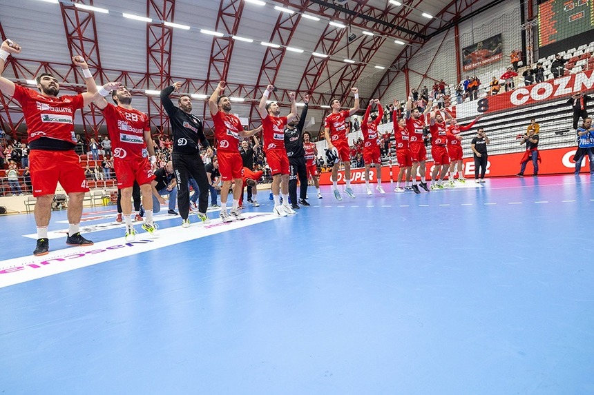 Handbal masculin: Dinamo Bucureşti, victorie cu CSM Constanţa în Liga Naţională