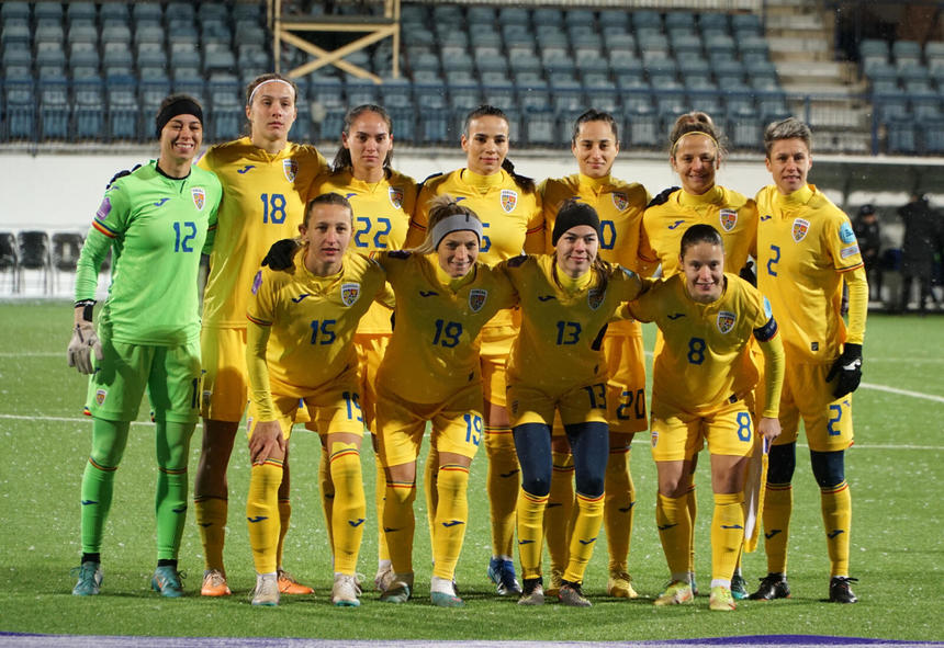 Fotbal feminin: Tricolorele au pierdut categoric partida cu Finlanda, din Liga Naţiunilor - scor 0-6