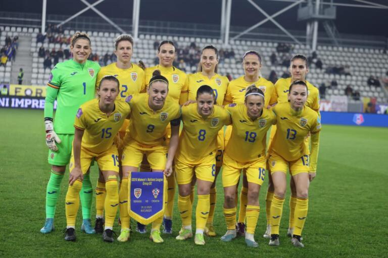 Fotbal feminin: România a încheiat cu un eşec prima campanie din Liga Naţiunilor, scor 0-1 cu naţionala Croaţiei