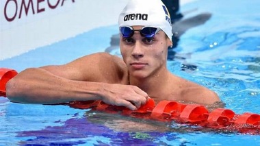 David Popovici s-a calificat în finală la 100 m liber, la Europenele în bazin scurt
