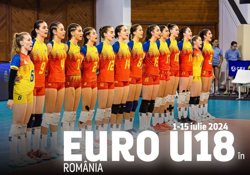 Volei feminin: România va organiza Campionatul European Under 18
