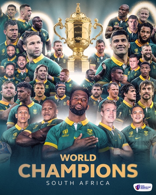 RETROSPECTIVĂ 2023: Africa de Sud, al patrulea titlu de campioană mondială la rugby. “Stejarii” au plecat din Franţa fără nicio victorie