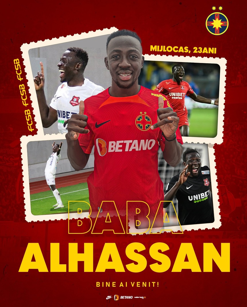 Baba Alhassan la FCSB