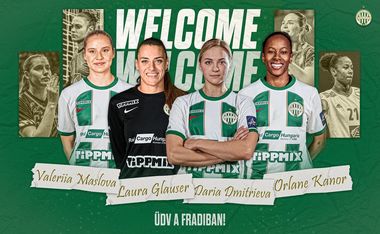 Handbal feminin: Campioanele mondiale Laura Glauser şi Orlane Kanor, de la CSM Bucureşti, respectiv Rapid, la FTC Budapesta
