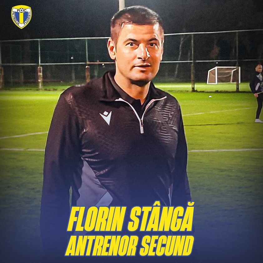 Superliga: Florin Stângă va fi antrenor secund la Petrolul Ploieşti