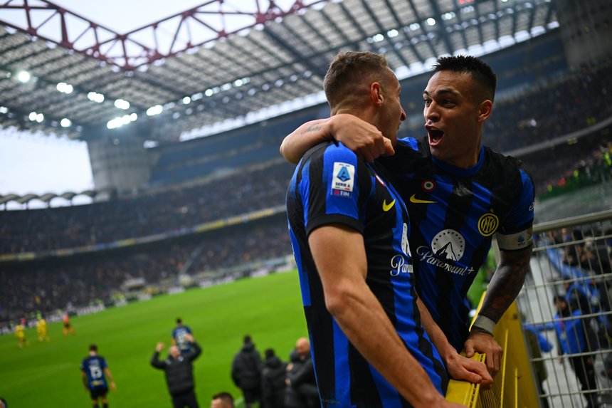 Serie A: Liderul Inter s-a impus cu 2-1 în confruntarea cu Verona