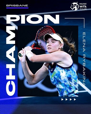 Elena Rîbakina a învins-o pe Arina Sabalenka şi a câştigat turneul de la Brisbane