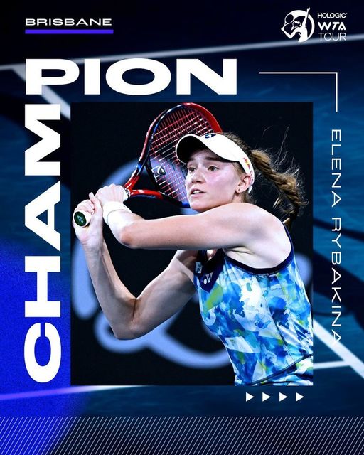 Elena Rîbakina a învins-o pe Arina Sabalenka şi a câştigat turneul de la Brisbane