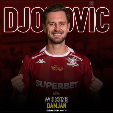 Damjan Djokovic, noul jucător al echipei Rapid