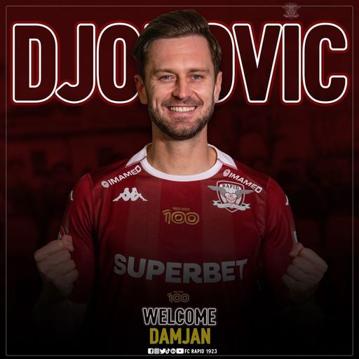 Damjan Djokovic, noul jucător al echipei Rapid