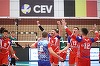 Volei masculin: Arcada Galaţi, victorie senzaţională cu echipa italiană Cucine Lube Civitanova, în grupa E din Liga Campionilor
